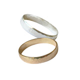 Big 5mm Hammered Gold Fill BIG TOE Ring