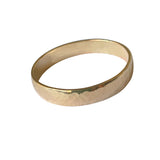 Big 5mm Hammered Gold Fill BIG TOE Ring