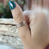 Spiral Finger or Thumb Ring