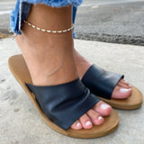 Crystal Baguette 18k Gold Chain Anklet