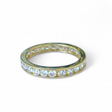 CZ Eternity Band Toe Ring