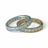 CZ Eternity Band Toe Ring