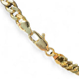 Chunky Cuban Link 18k Gold Filled Anklet