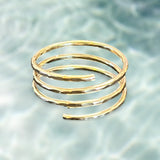Spiral Finger or Thumb Ring