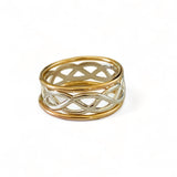 Celtic Weave Sterling Toe Ring