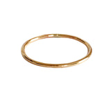 1mm Round Skinny 14K Gold Toe Ring