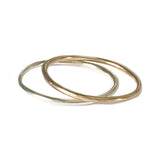 1mm round Toe Ring 14K - for Men and Women. Photo by ToeRings.com (c) 2022