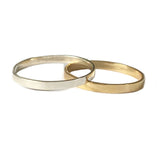 2mm Flat Band 14k Gold Toe Ring