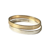 2mm Flat Band 14k Gold Toe Ring