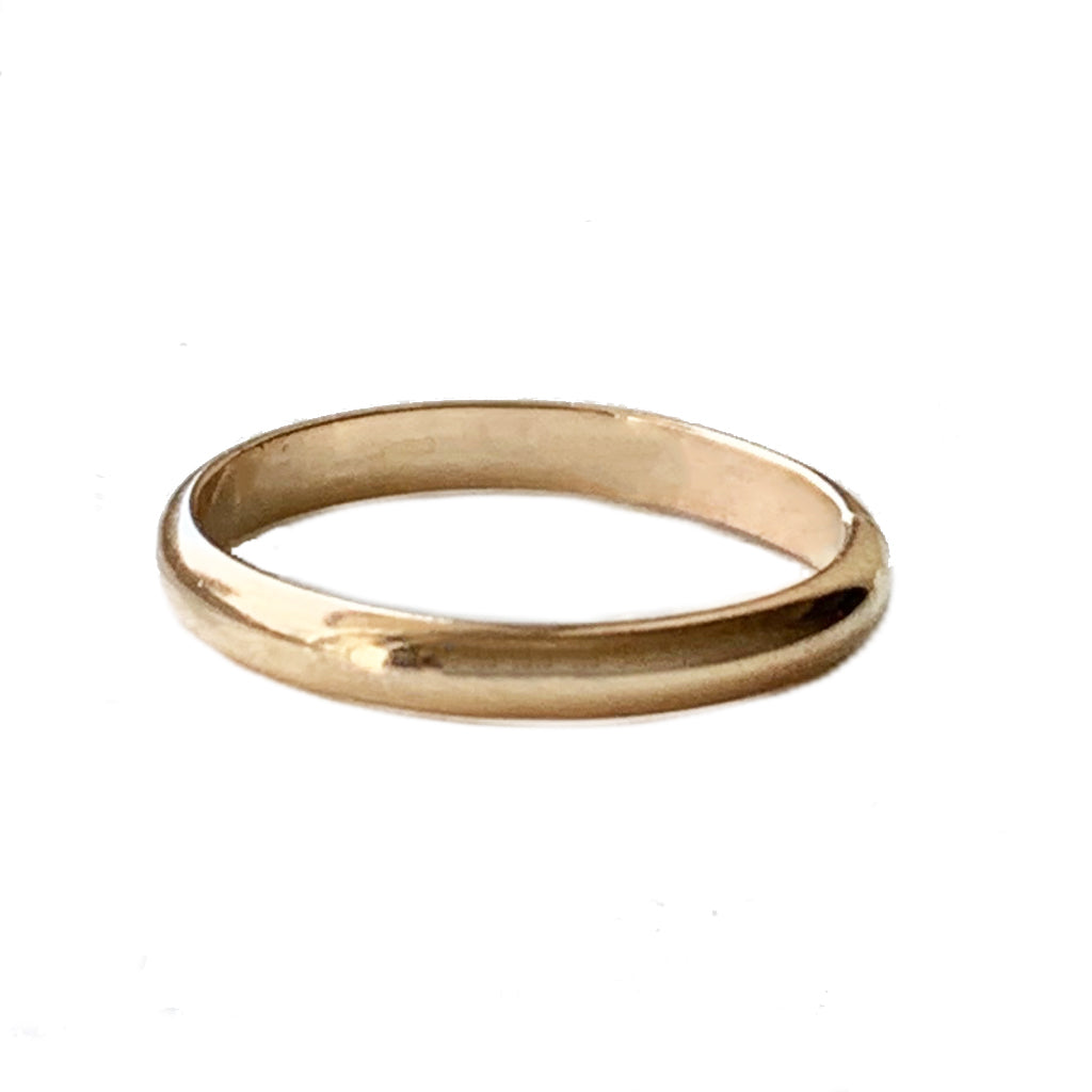 2mm Sterling or Gold Toe Ring