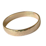 5mm hammered gold toe ring for the BIG TOE