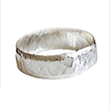 5mm Hammered Sterling Ring