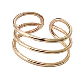 Three Arch Adj Toe Ring