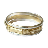 Bamboo Stack Toe Rings