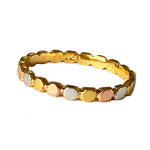 Bee Bold Sterling & Gold & Pink Toe Ring