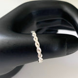 Braid Medium Sterling Ring