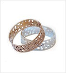 Calypso Sterling and Gold Fill Thumb Rings