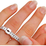 How to use a sizing belt to measure ring size