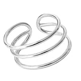 Three Arch Adj Toe Ring