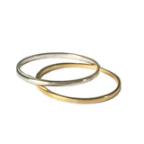 1mm 14K Gold Toe Ring