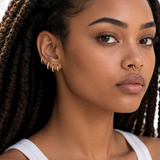 Mini Clicker Hoop Earrings
