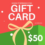 ToeRings.com Gift Card
