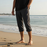 Oval Antique Silver Chain Anklet