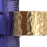 C-Gar Band Super Wide Gold Fill Adj Toe Ring