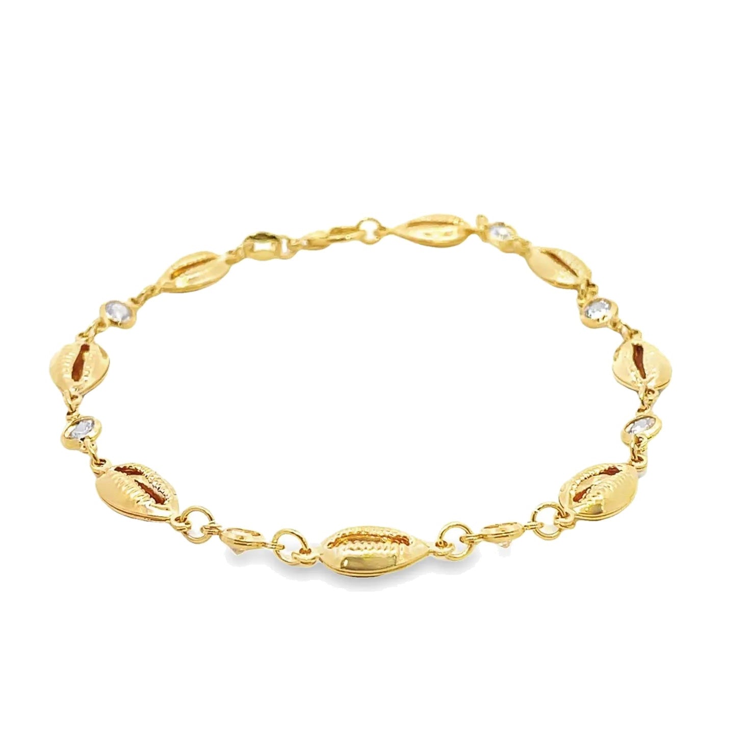Sea Shell 18k Gold Fill Anklet