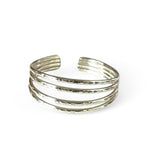 Four Strand Sterling Adj Toe Ring