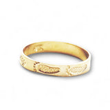 Footprints 14K Toe Ring