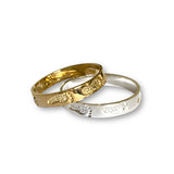 Footprints 14K Toe Ring