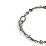 Distressed Heavy Link Silver Chain Anklet or Bracelet - SOLD OUT