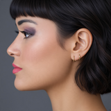 Mini Clicker Hoop Earrings
