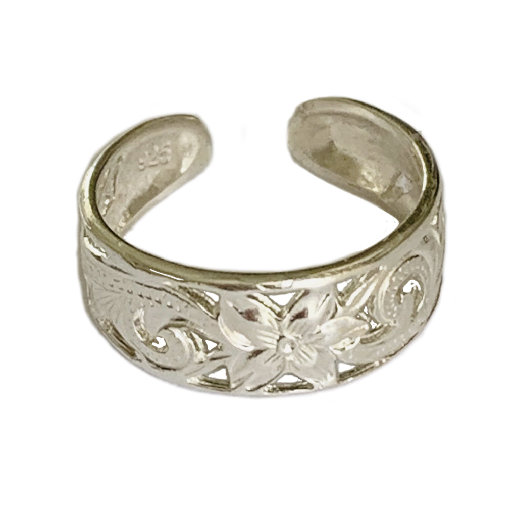Leilani Sterling Silver Adjustable Toe Ring