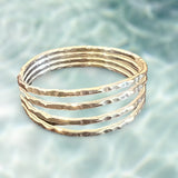 Four Strand Sterling Toe Ring