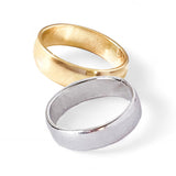 5mm Bold Sterling or Gold Fill Ring