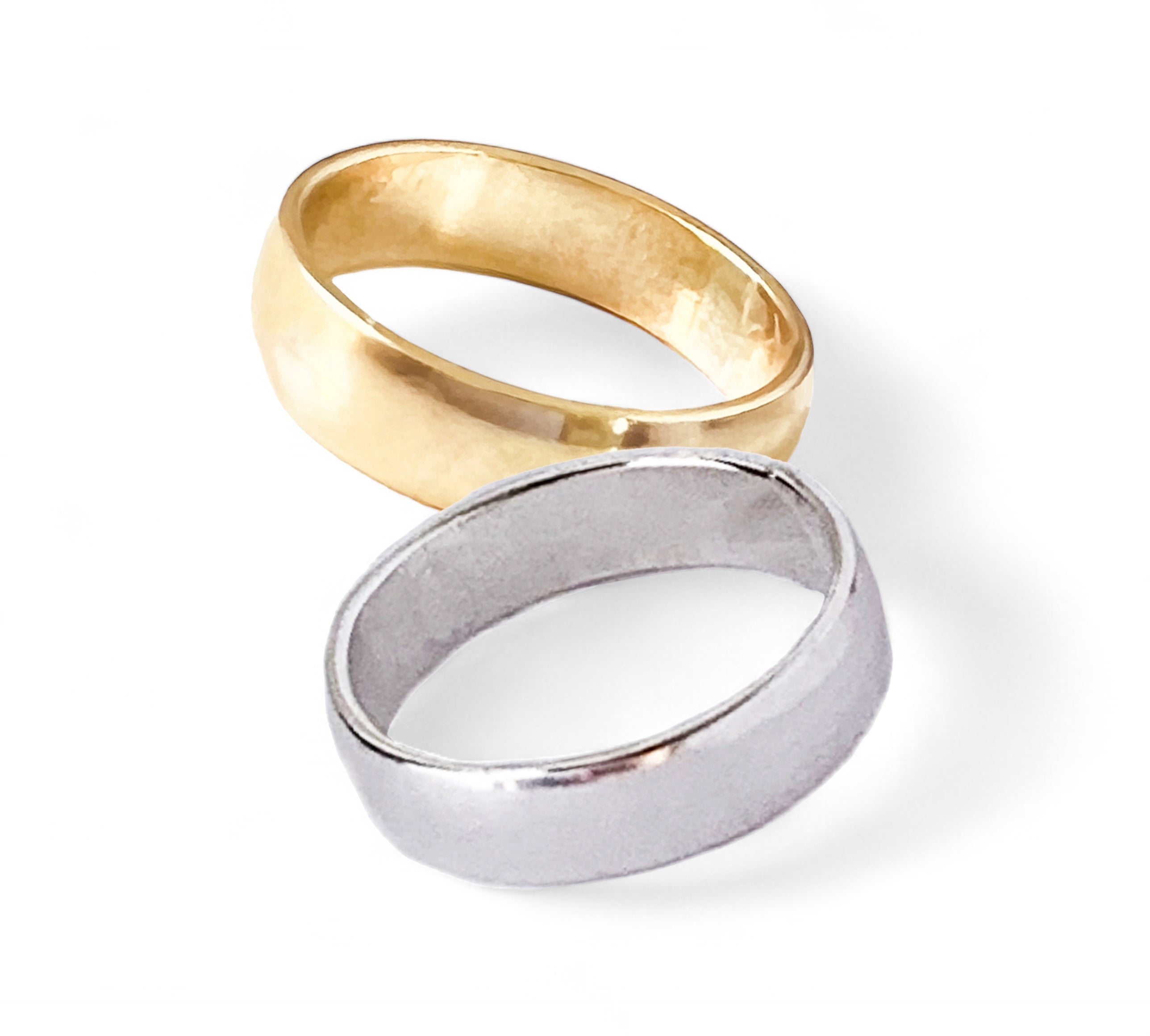 5mm Bold Sterling or Gold Fill Ring