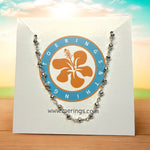 Silver Bead anklet on a toerings.com gift card 