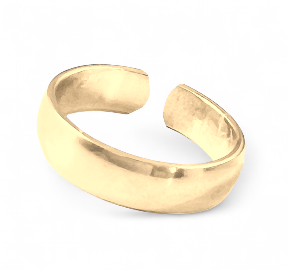 5mm Bold Gold Fill Adj Toe Ring
