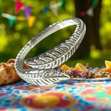 Feather Wrap Adj Toe Ring