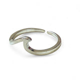 Perefect Wave Sterling Adj Toe Ring