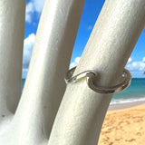 Perefect Wave Sterling Adj Toe Ring