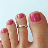 5mm Bold Sterling Adj Toe Ring