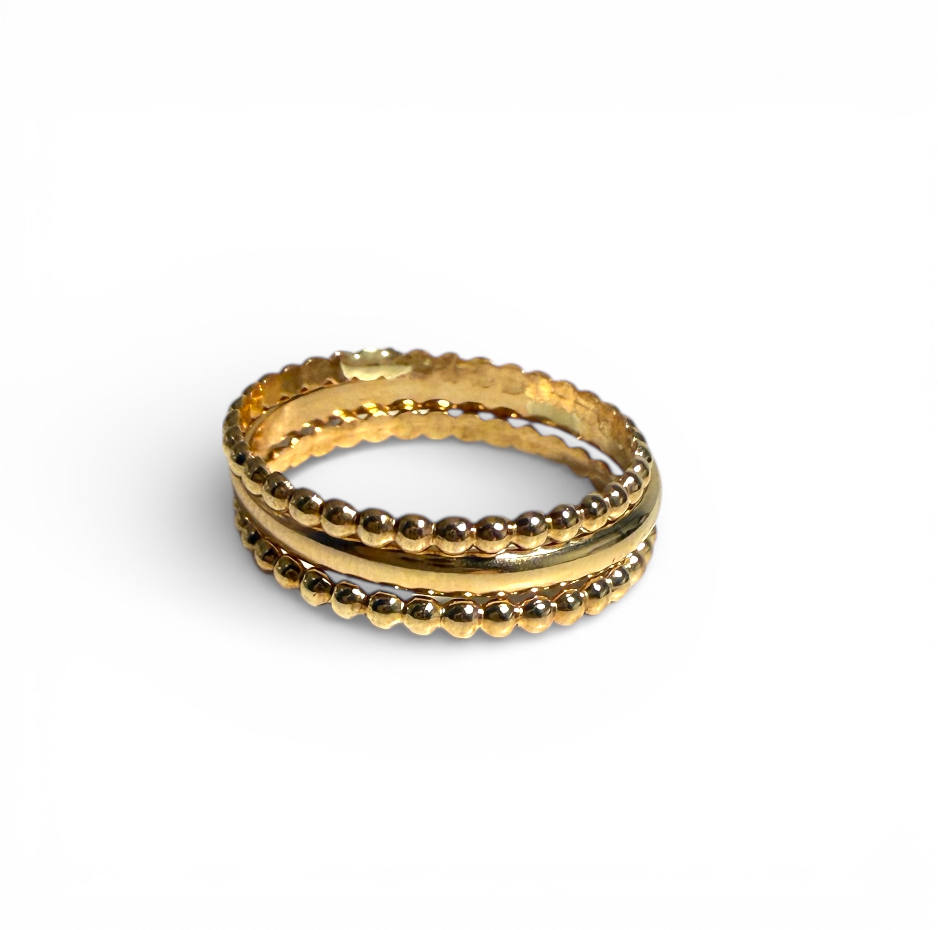 Bee Bee Bold Stack Rings