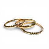 Bee Bee Bold Stack Rings