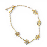 Flower Power Anklet