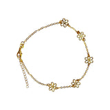Flower Power Anklet