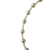 Pearl Chain 18K Gold Fill Anklet