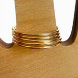1mm Round Gold Fill Skinny Ring